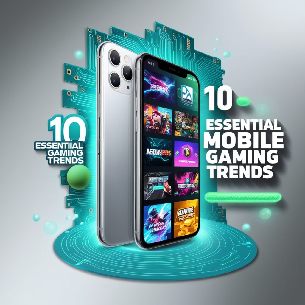 Mobile Gaming Trends to Watch for in the Future - Featuring AR, Cloud Gaming, and AI-Powered Experiences.