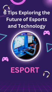 Futuristic vision of esports technology advancements.